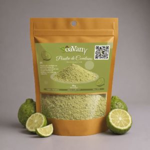 Poudre de Combava Madagascar 70g – Zeste Séché Moulu, Arôme Citronné Intense – Qualité Premium