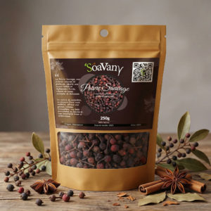 Poivre Sauvage Voatsiperifery Madagascar 250g – Baies Entières, Arôme Boisé et Floral – Qualité Premium