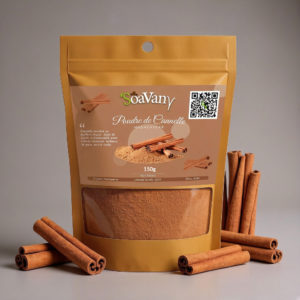 Poudre de Cannelle 150g – Cannelle Moulue Fine, Arôme Intense et Chaleureux – Qualité Premium
