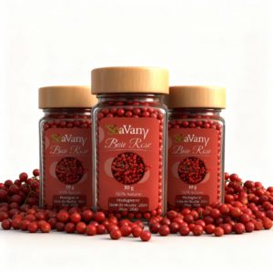 Baies roses/ 30g Petites baies rondes de couleur rose à rouge vif/ légèrement poivré / Parfaites pour accompagner les viandes blanches, poisson, sauce, salade ...