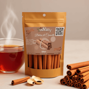 Bâtons de Cannelle Madagascar x8 – Écorces Entières Séchées, Arôme Intense et Chaleureux – Qualité Premium